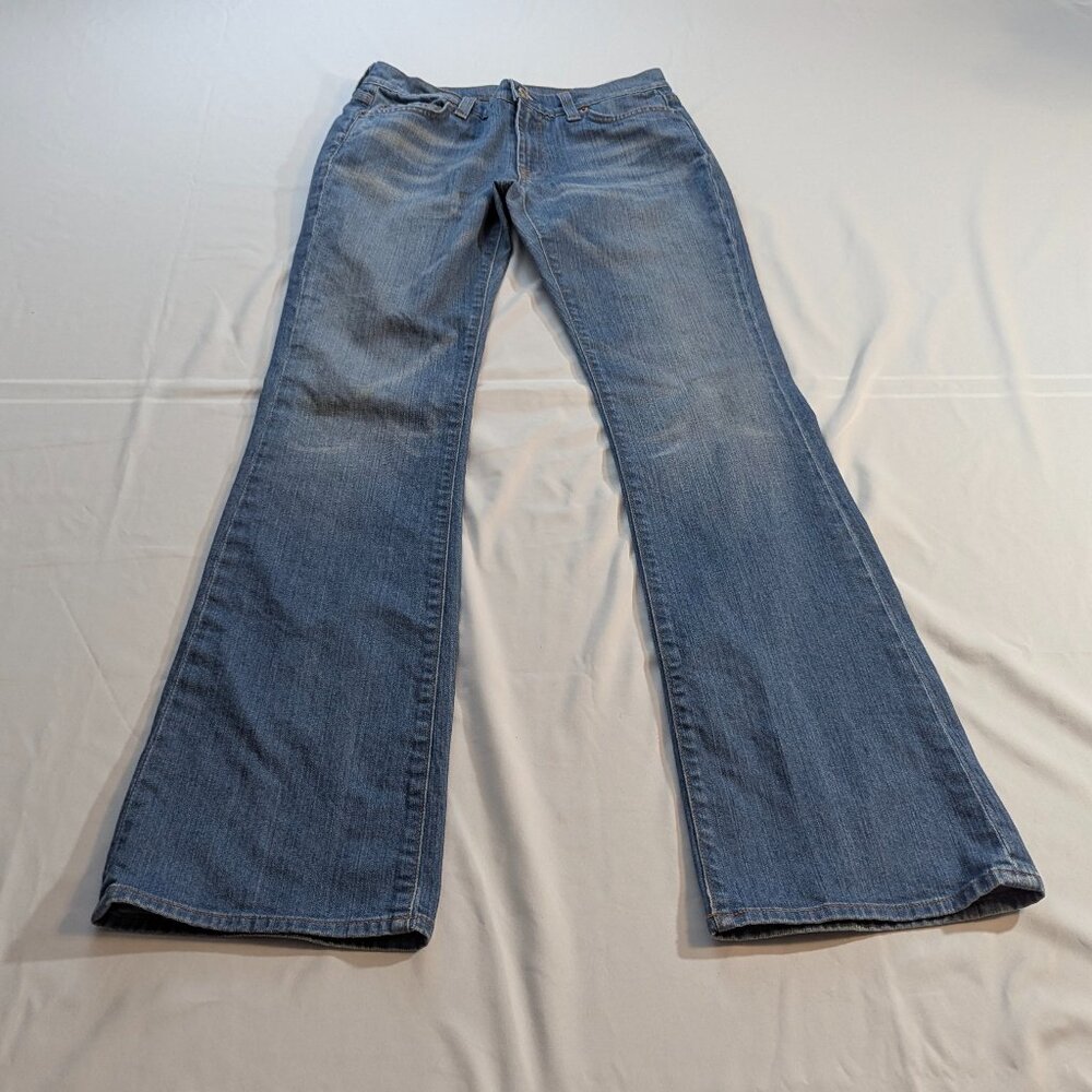 7 For All Mankind Size 28 Flare Legged Jeans *Stains
